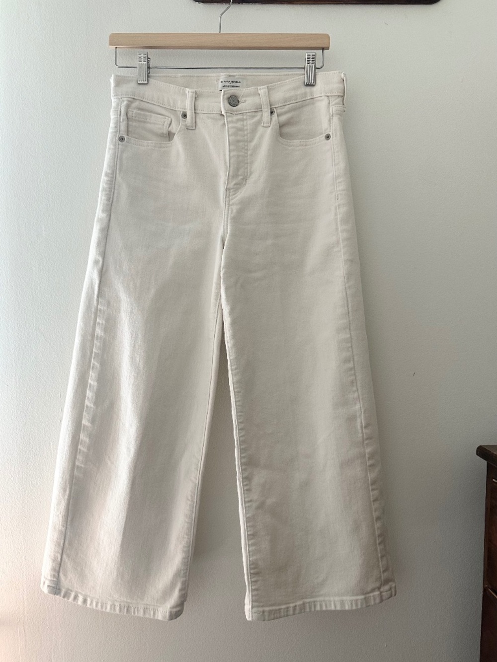 Banana Republic High Waist Wide Leg Crops